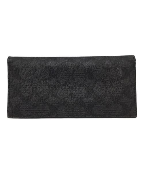 COACH（コーチ）COACH (コーチ) 2つ折り財布 ブラックの古着・服飾アイテム
