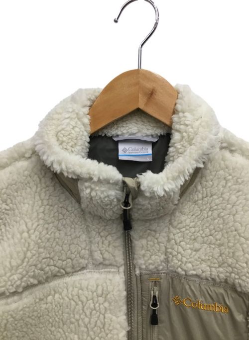 Columbia（コロンビア）Columbia (コロンビア) アーチャーリッジ ウィメンズ ジャケット アイボリー×ベージュ サイズ:Lの古着・服飾アイテム