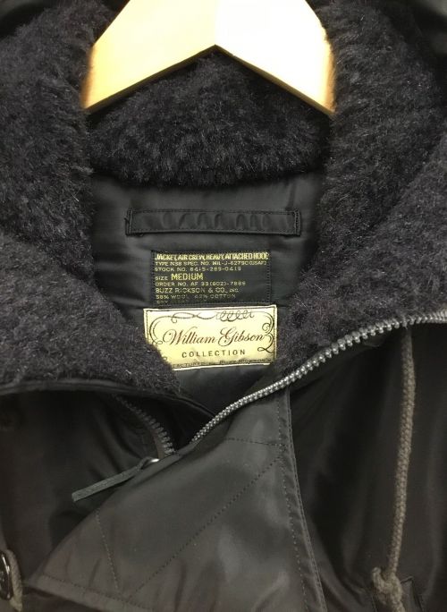 BUZZ RICKSON'S（バズリクソンズ）BUZZ RICKSON'S (バズリクソンズ) N-3Bスレンダー ブラック サイズ:Mの古着・服飾アイテム