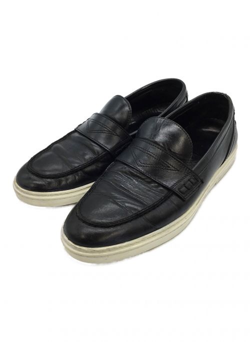 JIMMY CHOO（ジミーチュウ）JIMMY CHOO (ジミーチュウ) ローファー ブラック サイズ:43の古着・服飾アイテム