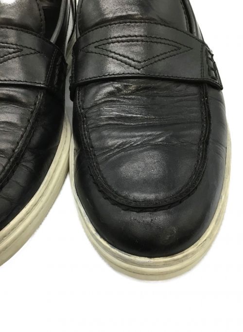JIMMY CHOO（ジミーチュウ）JIMMY CHOO (ジミーチュウ) ローファー ブラック サイズ:43の古着・服飾アイテム