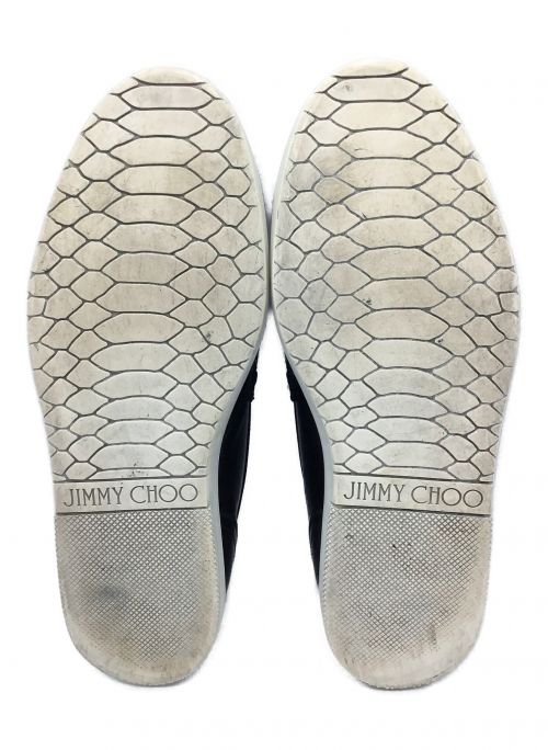 JIMMY CHOO（ジミーチュウ）JIMMY CHOO (ジミーチュウ) ローファー ブラック サイズ:43の古着・服飾アイテム