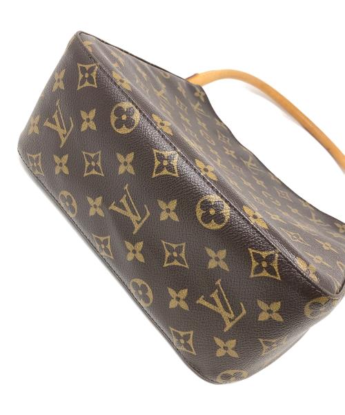 LOUIS VUITTON（ルイ ヴィトン）LOUIS VUITTON (ルイ ヴィトン) ショルダーバッグ モノグラム ルーピングMM ブラウン サイズ:MMの古着・服飾アイテム