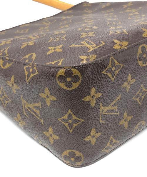LOUIS VUITTON（ルイ ヴィトン）LOUIS VUITTON (ルイ ヴィトン) ショルダーバッグ モノグラム ルーピングMM ブラウン サイズ:MMの古着・服飾アイテム