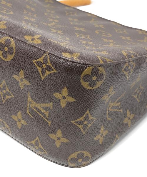 LOUIS VUITTON（ルイ ヴィトン）LOUIS VUITTON (ルイ ヴィトン) ショルダーバッグ モノグラム ルーピングMM ブラウン サイズ:MMの古着・服飾アイテム