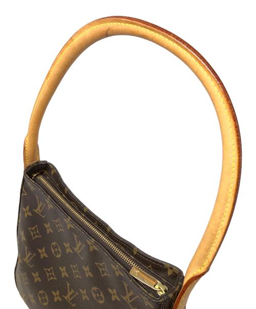 LOUIS VUITTON（ルイ ヴィトン）LOUIS VUITTON (ルイ ヴィトン) ショルダーバッグ モノグラム ルーピングMM ブラウン サイズ:MMの古着・服飾アイテム