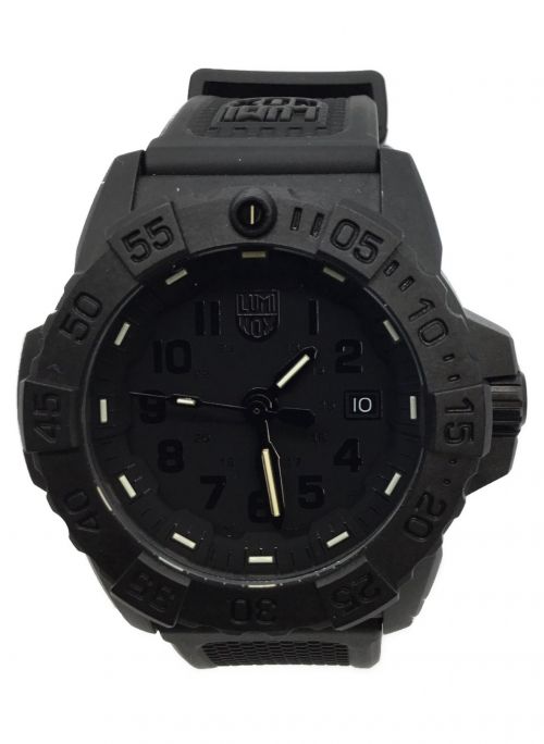 LUMINOX（ルミノックス）LUMINOX (ルミノックス) リストウォッチ ブラックの古着・服飾アイテム
