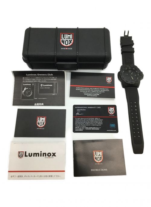 LUMINOX（ルミノックス）LUMINOX (ルミノックス) リストウォッチ ブラックの古着・服飾アイテム
