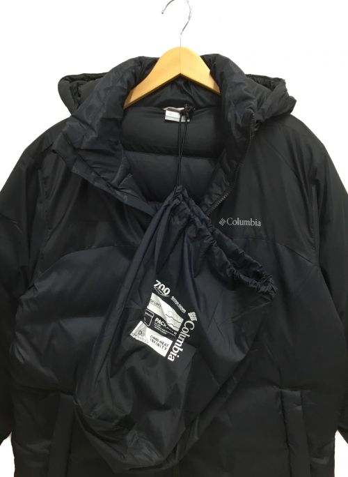 Columbia（コロンビア）Columbia (コロンビア) ブーロポイントパスダウンジャケット ネイビー×ブラック サイズ:Lの古着・服飾アイテム
