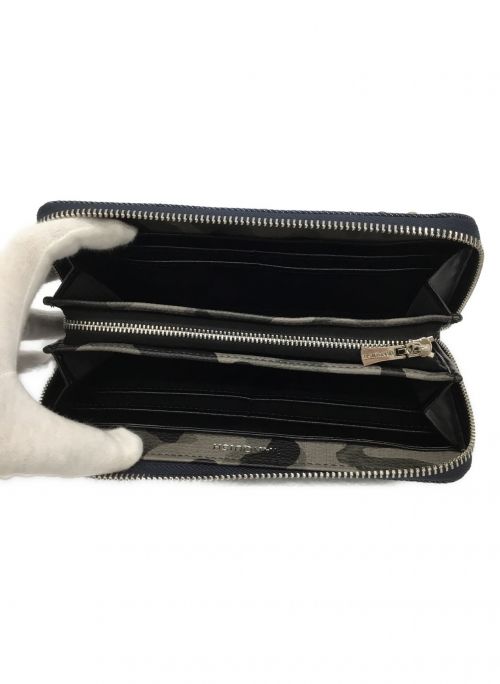 VANQUISH（ヴァンキッシュ）VANQUISH (ヴァンキッシュ) 長財布 ネイビーの古着・服飾アイテム