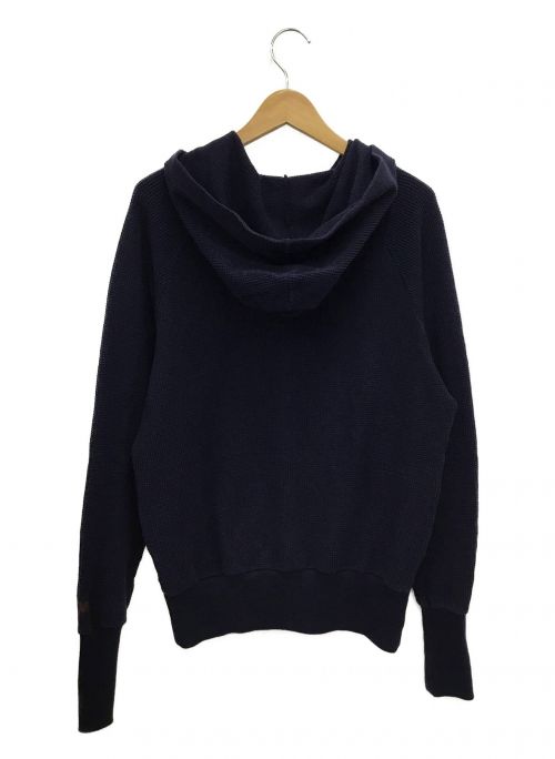 TMT（ティーエムティー）TMT (ティーエムティー) ワッフルパーカー ネイビー サイズ:Sの古着・服飾アイテム