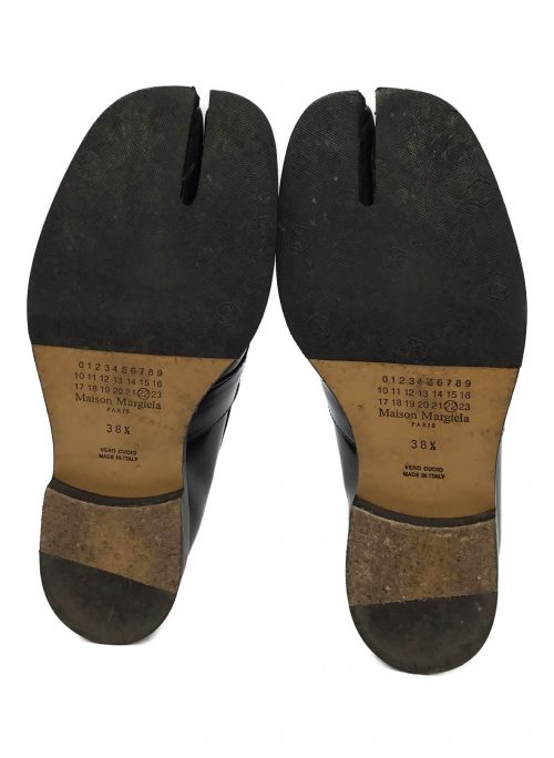 Martin Margiela22（マルタン・マルジェラ22）Martin Margiela22 (マルタン・マルジェラ22) レザーシューズ ブラック サイズ:38 1/2の古着・服飾アイテム