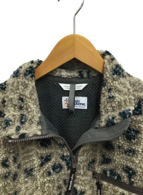 JOURNAL STANDARD（ジャーナルスタンダード）JOURNAL STANDARD×Reyn Spooner (ジャーナルスタンダード×レインスプーナー) フリースジャケット ベージュ サイズ:Sの古着・服飾アイテム