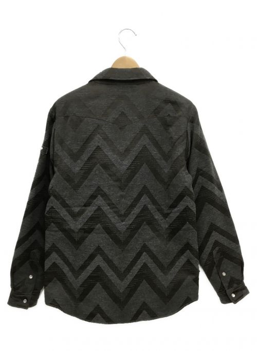 TATRAS（タトラス）TATRAS (タトラス) ダウンシャツジャケット グレー×カーキ サイズ:03の古着・服飾アイテム