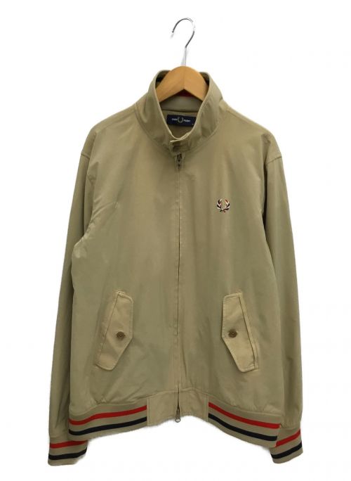FRED PERRY（フレッドペリー）FRED PERRY (フレッドペリー) ハリントンジャケット ベージュ サイズ:Mの古着・服飾アイテム