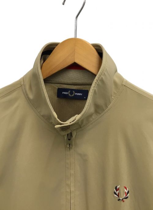 FRED PERRY（フレッドペリー）FRED PERRY (フレッドペリー) ハリントンジャケット ベージュ サイズ:Mの古着・服飾アイテム