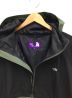 THE NORTHFACE PURPLELABEL (ザノースフェイス パープルレーベル) マウンテンパーカー グリーン×ブラック サイズ:S：9800円