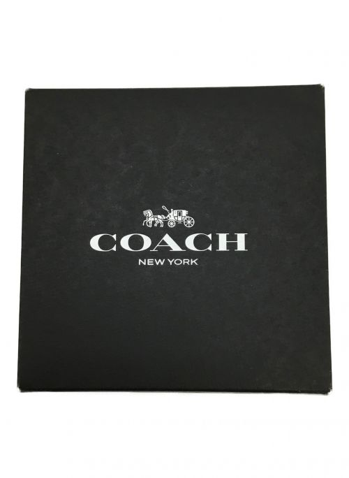 COACH（コーチ）COACH (コーチ) カードケース ベージュの古着・服飾アイテム