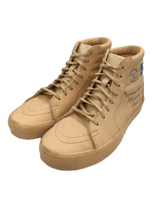 VANS（ヴァンズ）VANS×Vivienne Westwood (バンズ×ヴィヴィアンウエストウッド) ハイカットスニーカー ピンク サイズ:24の古着・服飾アイテム