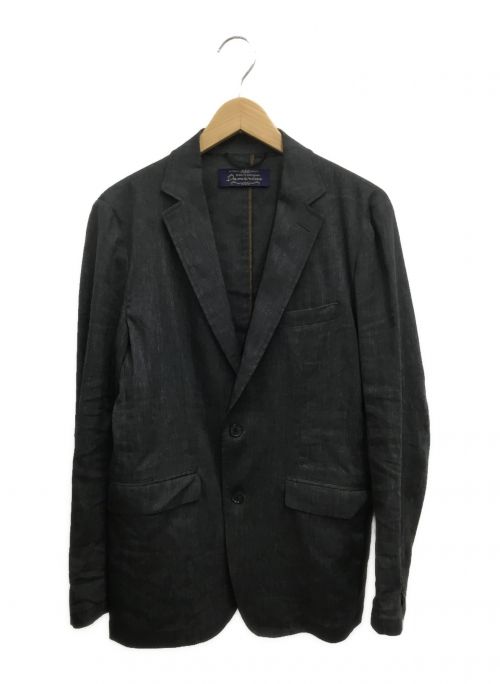 nano・universe（ナノ・ユニバース）nano・universe (ナノユニバース) ダメリーノ Carreman ストレッチリネンセットアップ グレー サイズ:Mの古着・服飾アイテム