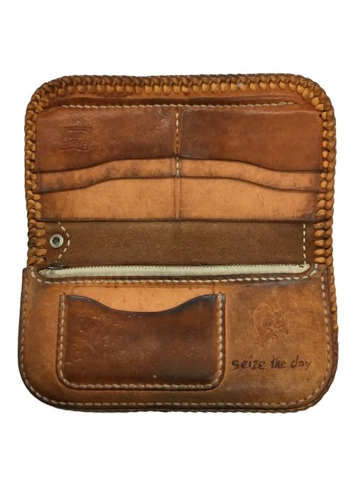 ORTEGA's（オルテガ）ORTEGA's (オルテガ) 長財布 ブラウンの古着・服飾アイテム