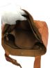 中古・古着 IL BISONTE (イル ビゾンテ) レザートートバッグ ブラウン：22000円