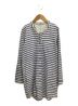 SIMPLICITE（シンプリシテ）の古着「シャツワンピース」｜アイボリー×ブルー