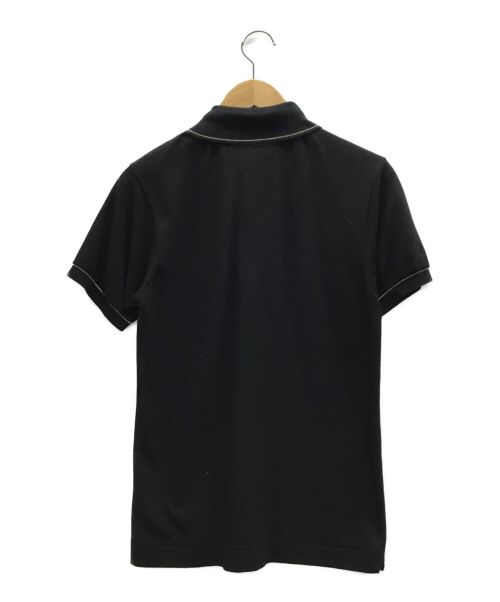 LACOSTE（ラコステ）LACOSTE (ラコステ) ポロシャツ ブラック サイズ:2の古着・服飾アイテム