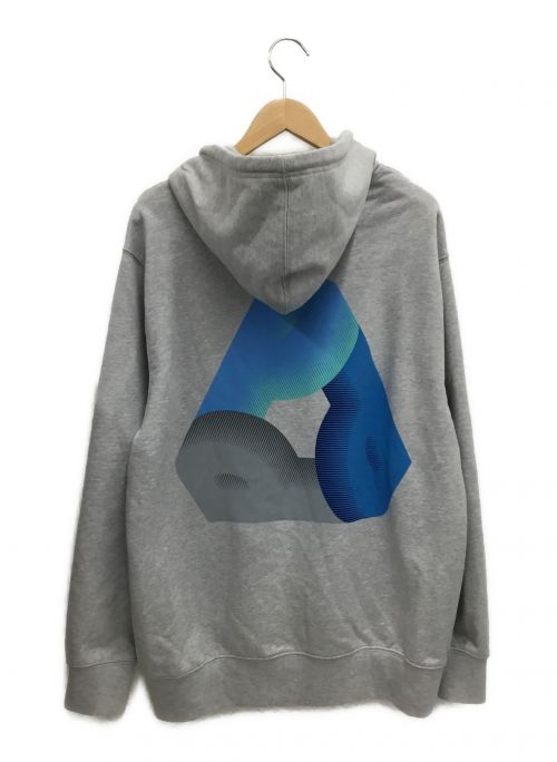PALACE（パレス）PALACE (パレス) プルオーバーパーカー グレー サイズ:Lの古着・服飾アイテム