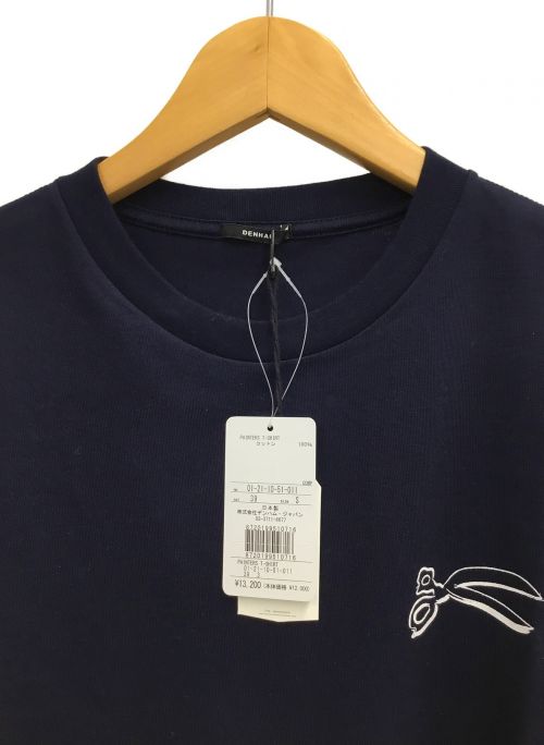 Denham（デンハム）Denham (デンハム) Tシャツ ネイビー サイズ:S 未使用品の古着・服飾アイテム