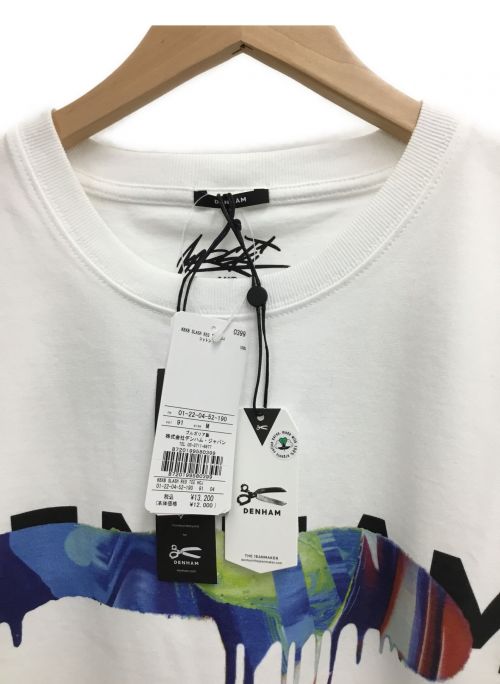 Denham（デンハム）Denham (デンハム) Tシャツ ホワイト サイズ:M 未使用品の古着・服飾アイテム