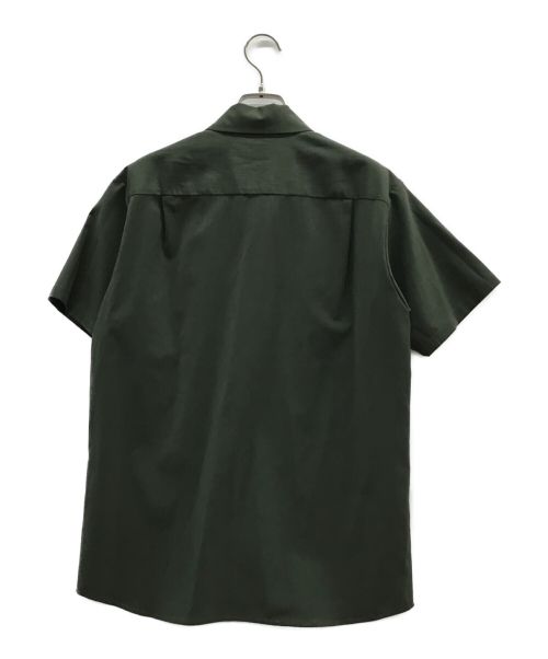 EDIFICE（エディフィス）EDIFICE (エディフィス) オープンカラーシャツ オリーブ サイズ:Sの古着・服飾アイテム