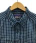 Patagonia (パタゴニア) 半袖シャツ ブルー サイズ:S：2980円