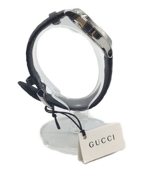 GUCCI（グッチ）GUCCI (グッチ) リストウォッチ ブラックの古着・服飾アイテム