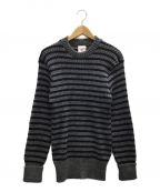 Woolly Pullyウーリー・プーリ）の古着「ウールニット」｜グレー×ネイビー
