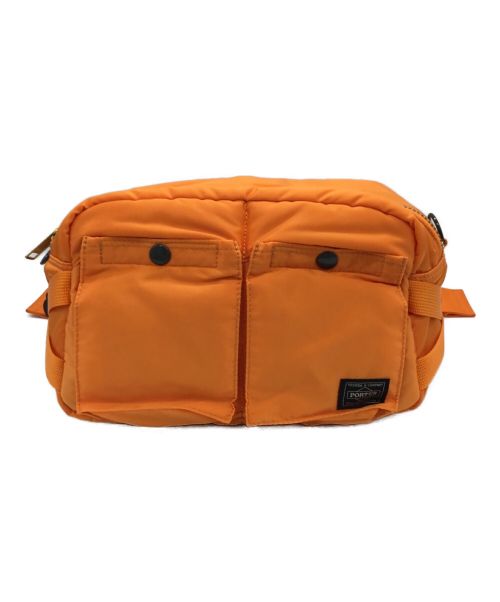PORTER（ポーター）PORTER (ポーター) 2WAYウエストバッグ オレンジの古着・服飾アイテム