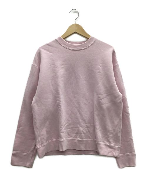 ATON（エイトン）ATON (エイトン) オーバーサイズスウェット ピンク サイズ:2の古着・服飾アイテム