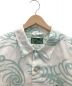 mont-bell (モンベル) ロハ ビックウェイブシャツ ホワイト×ブルー サイズ:XL：2980円