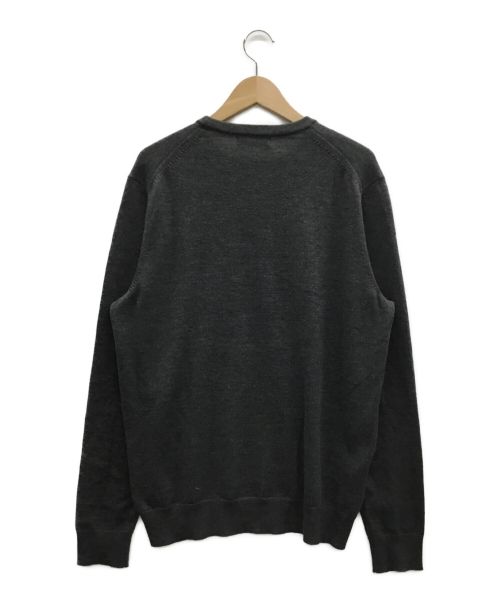 FRED PERRY（フレッドペリー）FRED PERRY (フレッドペリー) Classic Crew Neck Jumper グレー サイズ:Lの古着・服飾アイテム