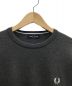 FRED PERRY (フレッドペリー) Classic Crew Neck Jumper グレー サイズ:L：3980円
