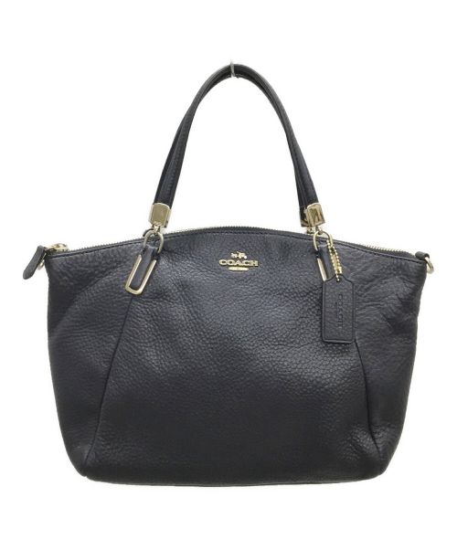 COACH（コーチ）COACH (コーチ) 2WAYショルダーバッグ ダークネイビーの古着・服飾アイテム