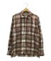 MOJITO×INDIVIDUALIZED SHIRTS（モヒート×インディビジュアライズドシャツ）の古着「オープンカラーシャツ」｜ライトブラウン