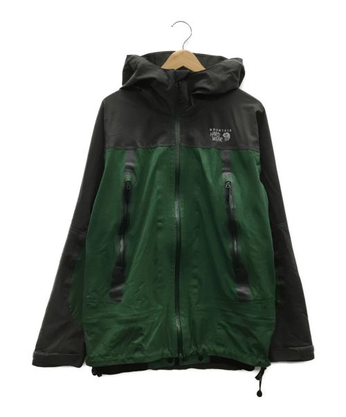 MOUNTAIN HARD WEAR（マウンテンハードウェア）MOUNTAIN HARD WEAR (マウンテンハードウェア) コヒージョンジャケット グリーン×グレー サイズ:Mの古着・服飾アイテム