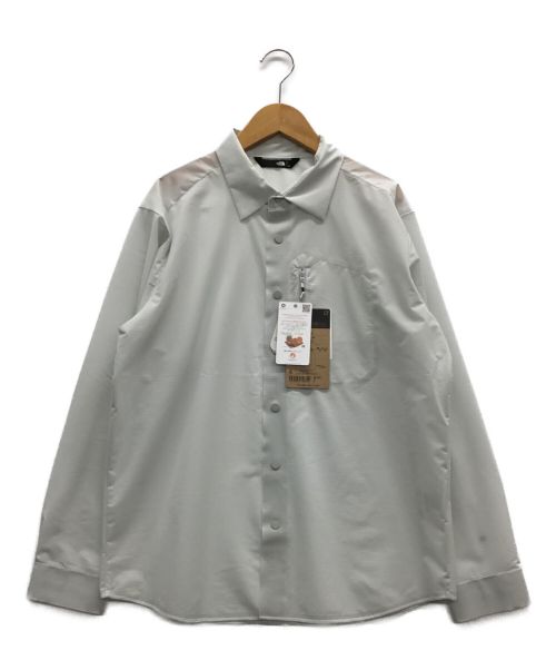 THE NORTH FACE（ザ ノース フェイス）THE NORTH FACE (ザ ノース フェイス) ロングスリーブパラムシャツ ティングレー サイズ:Sの古着・服飾アイテム