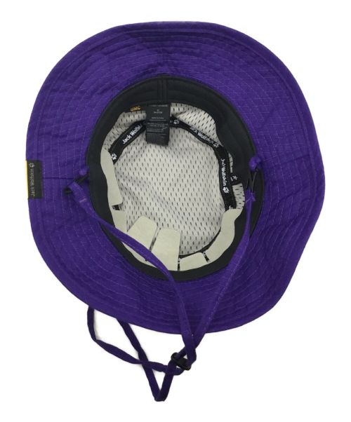Jack Wolfskin（ジャック ウルフスキン）Jack Wolfskin (ジャック ウルフスキン) リップマルチエクスプローラーハット グレー×パープルの古着・服飾アイテム