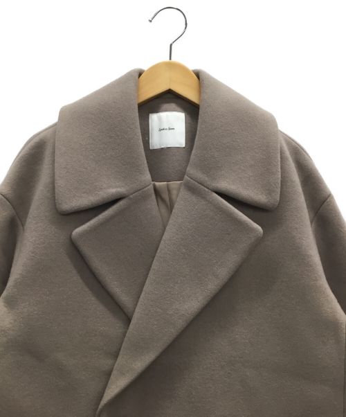 Spick and Span（スピック＆スパン）Spick and Span (スピックアンドスパン) ダブルチェスターコート グレー サイズ:34の古着・服飾アイテム