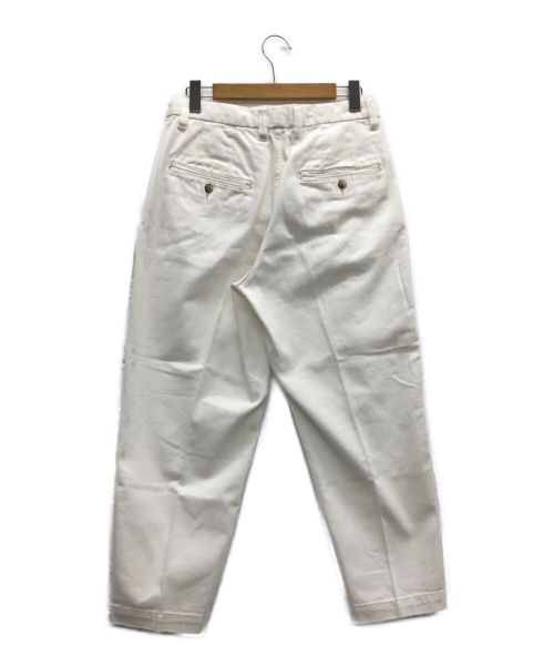 JOURNAL STANDARD relume（ジャーナルスタンダード レリューム）JOURNAL STANDARD relume (ジャーナルスタンダード レリューム) パンツ ホワイト サイズ:Mの古着・服飾アイテム
