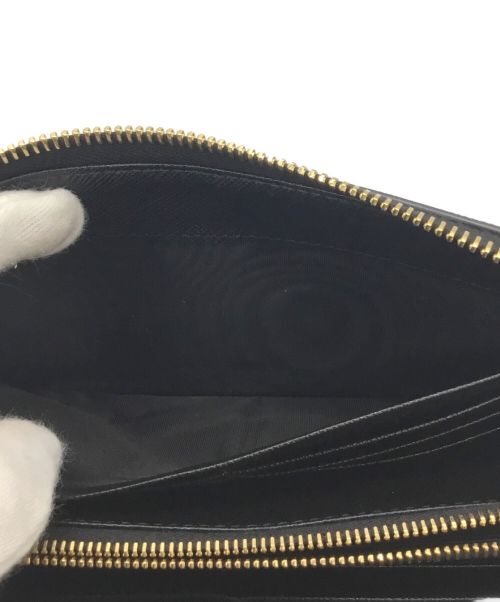 PRADA（プラダ）PRADA (プラダ) 長財布 ブラックの古着・服飾アイテム