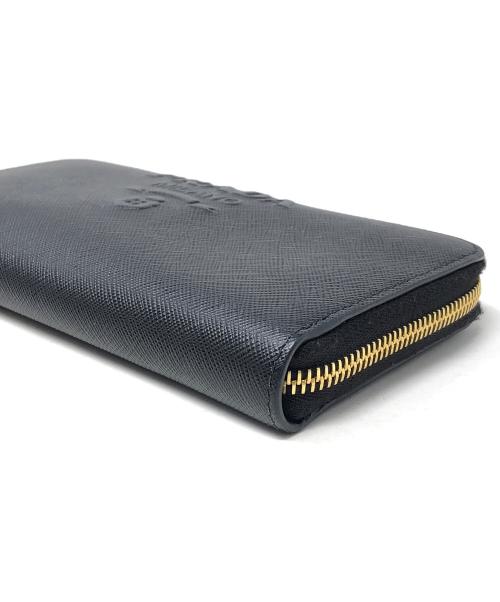 PRADA（プラダ）PRADA (プラダ) 長財布 ブラック サイズ:実寸サイズにてご確認ください。の古着・服飾アイテム