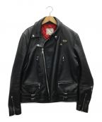 Lewis Leathers AVIAKITルイスレザーズ アヴィアキット）の古着「ダブルライダースジャケット」｜ブラック